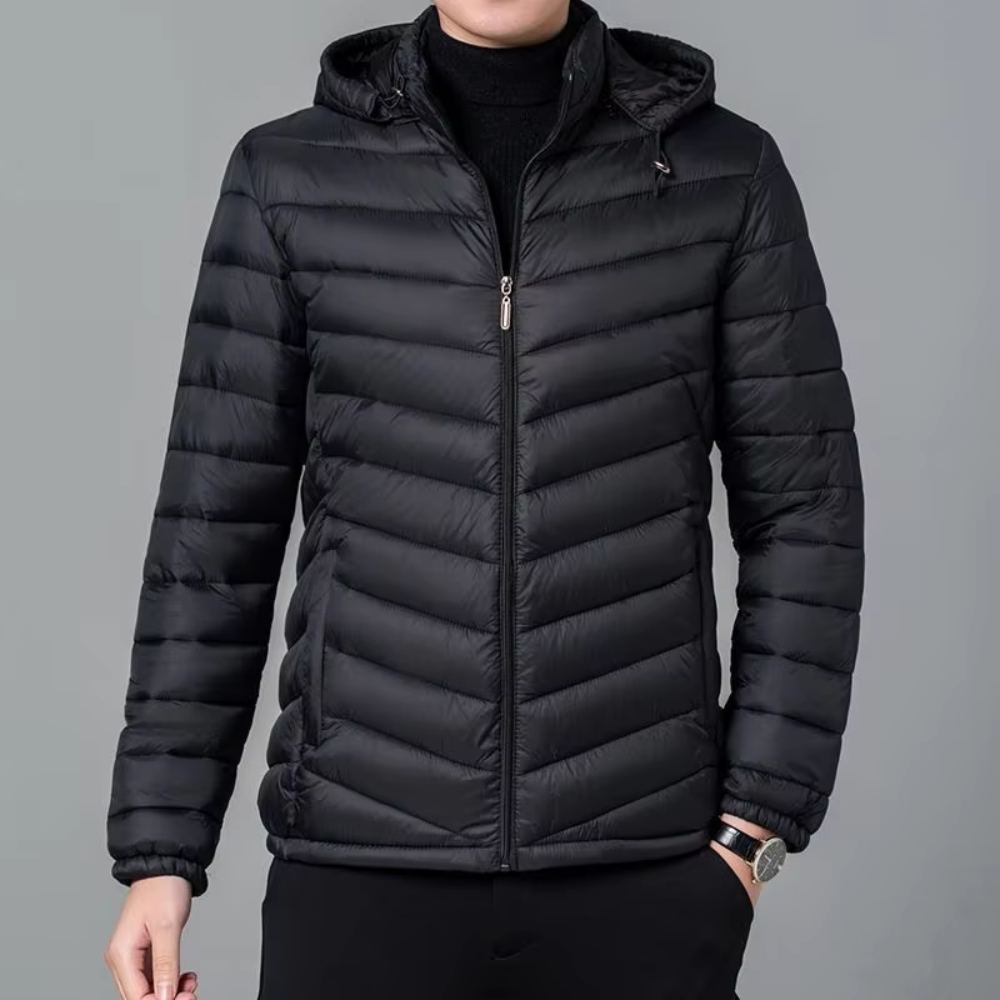 Alberto Puffer Jacket by dofbun.com - Sleek Style & Lightweight Warmth